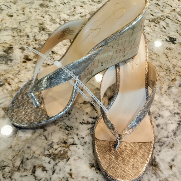 Jessica Simpson Shoes Jessica Simpson Sexy Coyrie Thong Wedge